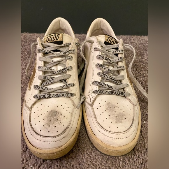 Golden Goose Ball Star with gold star and heel tab - Picture 3 of 5